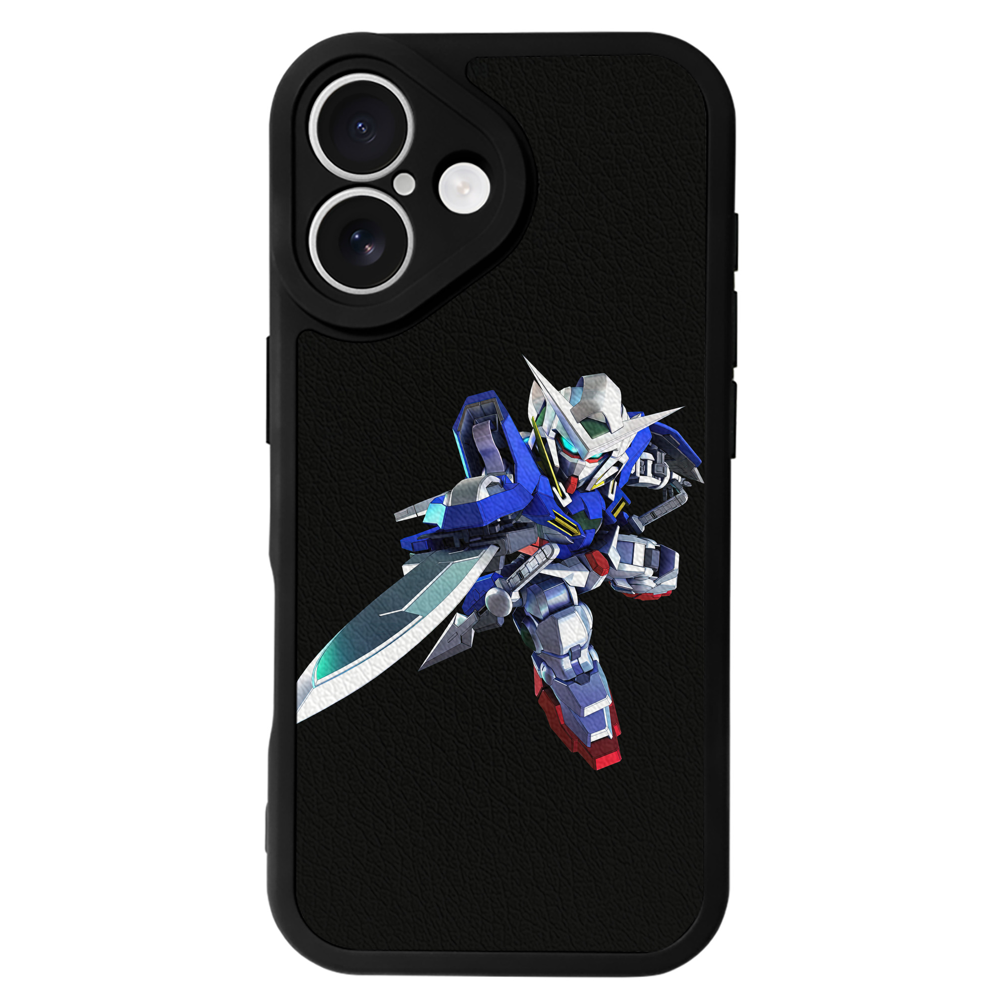 （画像用） 機動戦士ガンダム Mobile Suit Gundam 【iPhone 16シリーズ対応】シリコンスマホケース（レザー調） 材質：シリコン